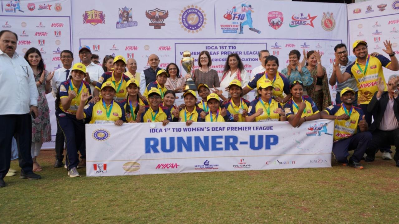 The runner-up UP Warriorz was awarded a consolation prize of Rs 50,000 for their outstanding performance