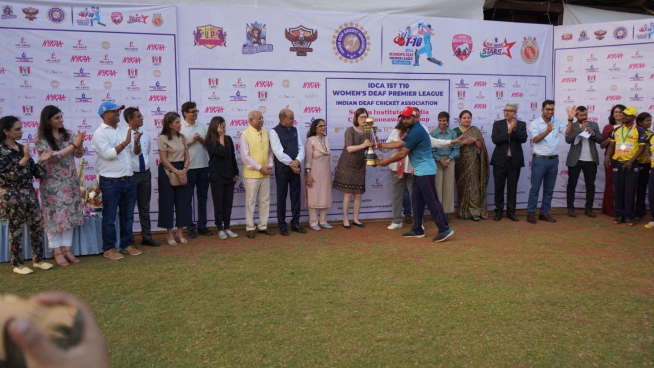 In this four-day tournament, six specially-abled women’s teams competed against each other for the winner’s title. They played a total of 11 matches, and the two best teams faced each other in the final match