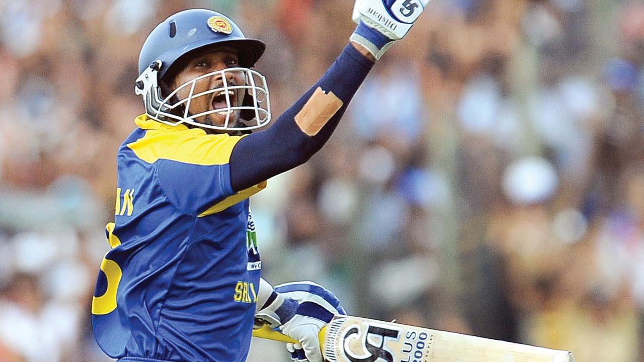 Tillakratne Dilshan
On August 6, 2011, in a T20I match between Sri Lanka and Australia, Lankan captain Tillakratne Dilshan smashed 104 runs in just 57 deliveries. His innings was laced with 12 fours and 5 sixes