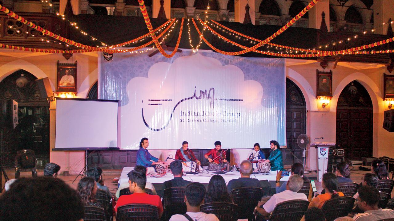 Musicians perform at an  earlier edition of the concert