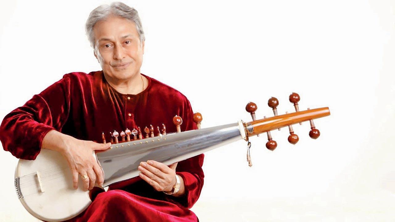 Ustad Amjad Ali Khan. File pic