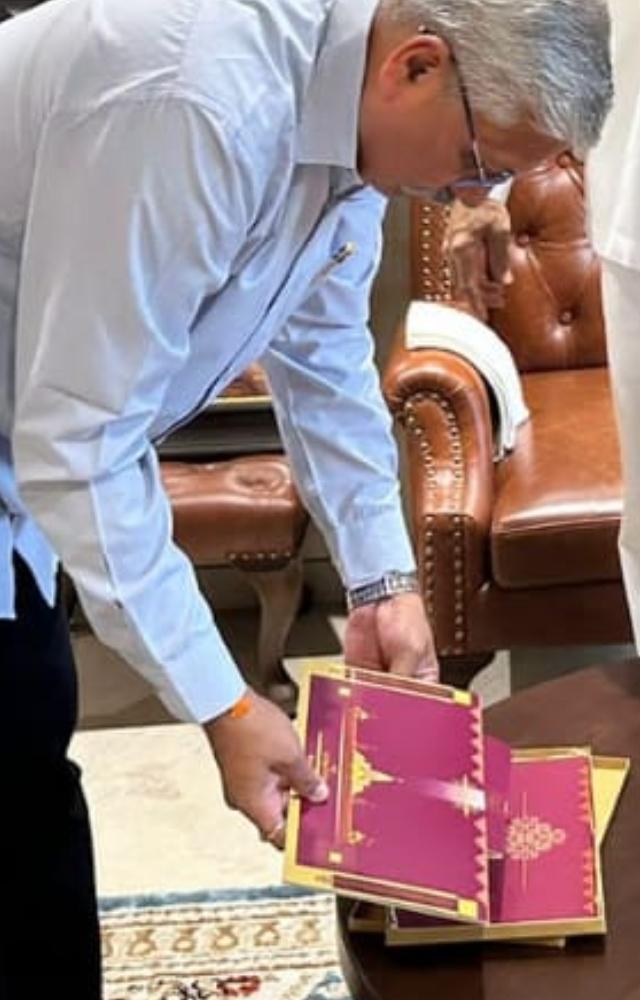 Shinde accepted the invitation and has expressed joy at the dreams of Shiv Sena founder late Balasaheb Thackeray and the former`s mentor Anand Dighe coming true