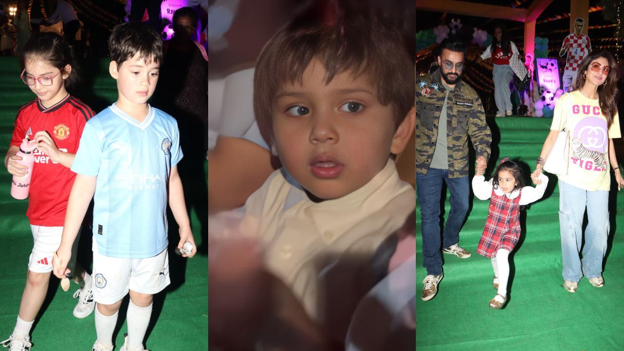 In Pics: Jeh Ali Khan, Yash-Roohi, attend Ekta Kapoor's son's birthday party!