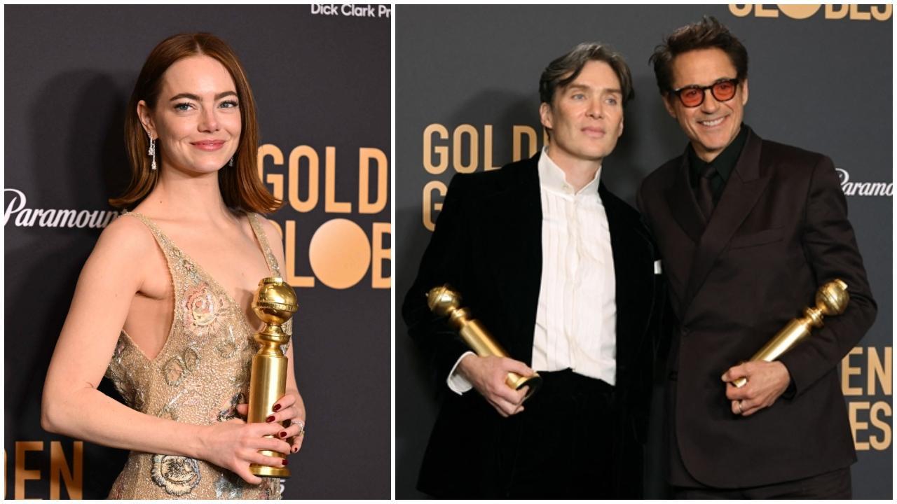Golden Globes 2024: Emma Stone to Robert Downey Jr, winning moments of top stars