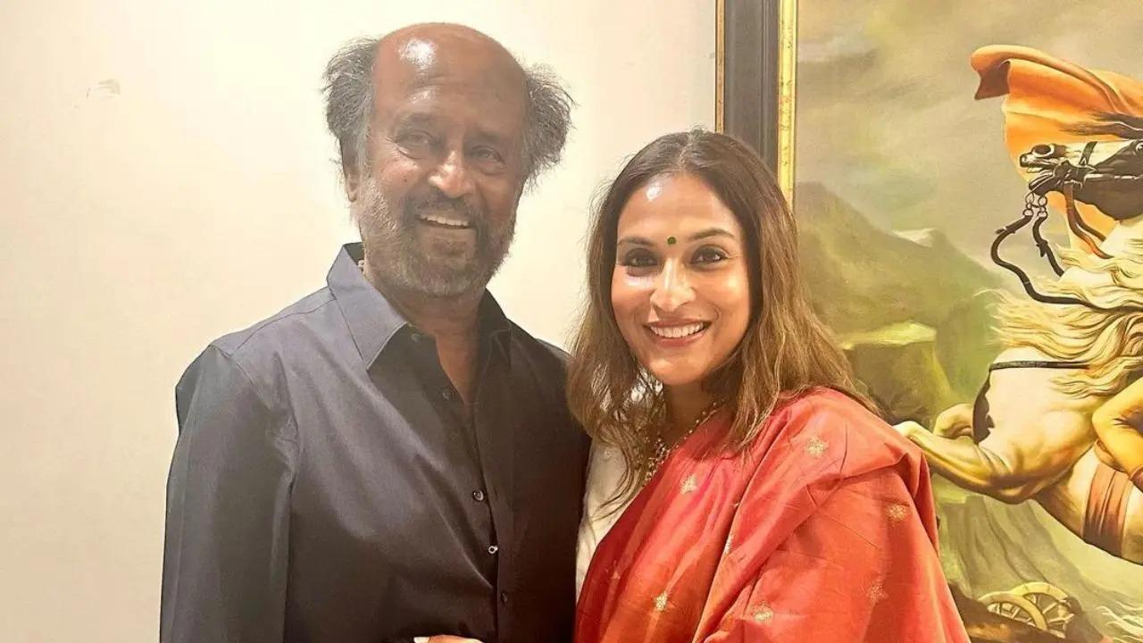 After Aishwarya Rajinikanth said that her father is not a 'Sanghi' at the audio launch of her movie Lal Salaam, superstar Rajinikanth has defended his daughter's statement. Read full story here