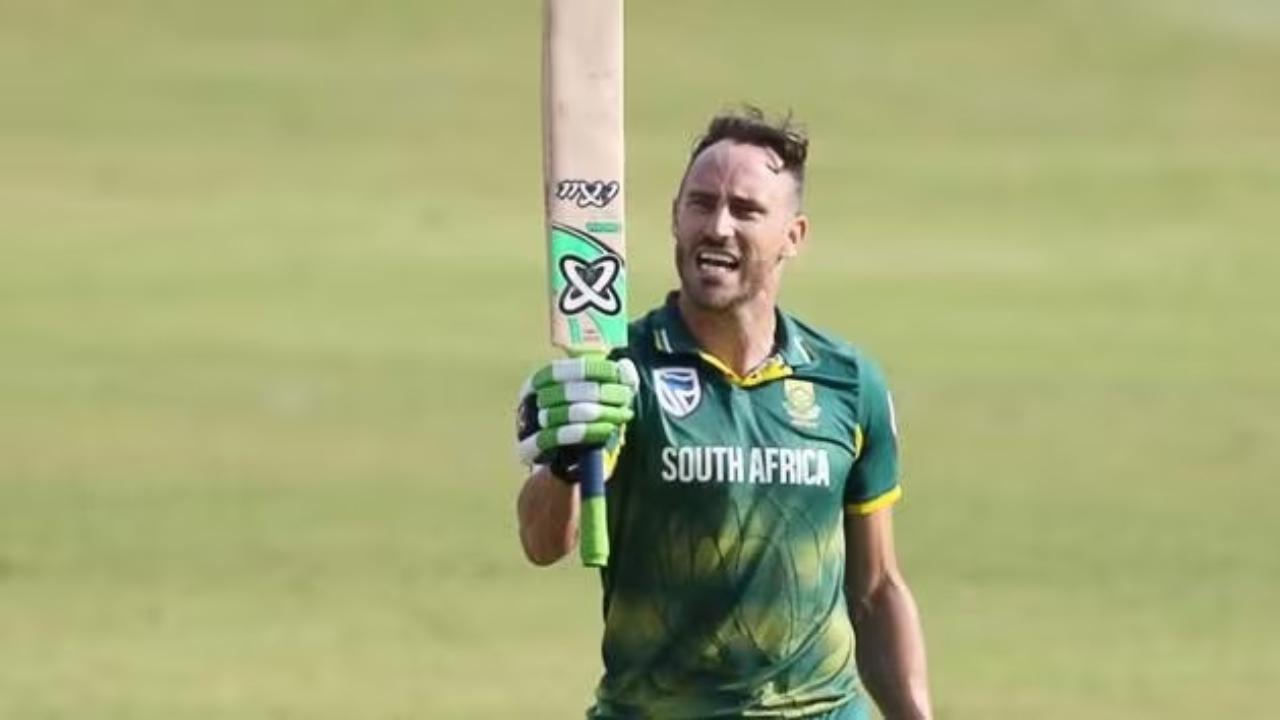 Faf Du Plessis
A T20I clash between South Africa and West Indies was played on January 11, 2015 at Wanderers Stadium. Batting first in the match. Proteas' captain Faf Du Plessis played a stupendous knock of 119 runs off 56 balls including 11 fours and 5 sixes