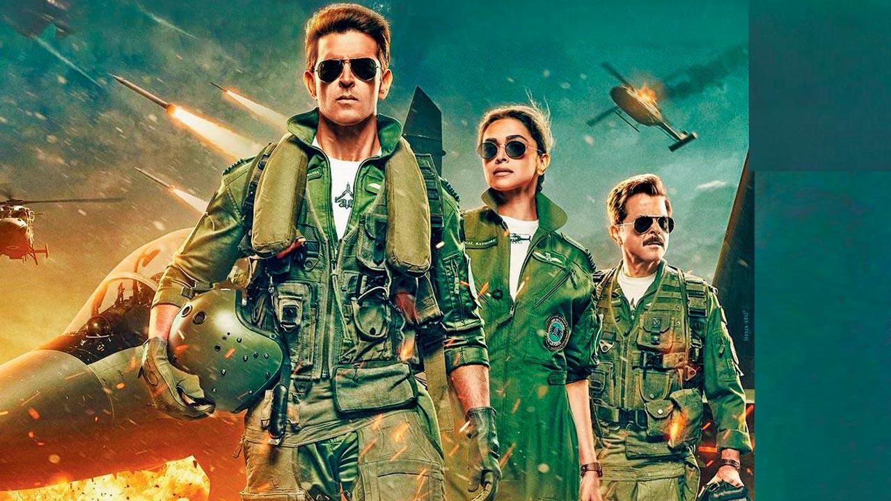 'Fighter' movie review: Hrithik Roshan, Deepika Padukone fly high, but film doesn't