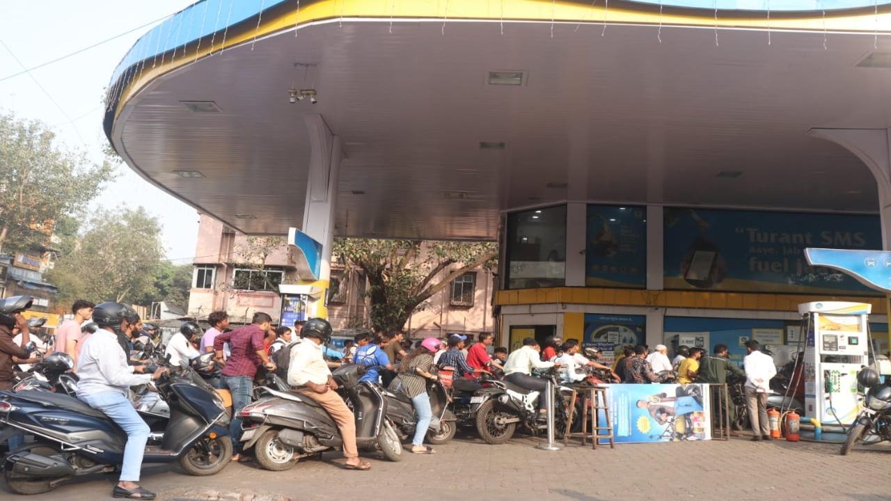 Petrol, diesel, kerosene and LPG cylinders could not be transported to dealers and consumers in various parts of the state as drivers of the vehicles used to carry these products did not report at the fuel plants, he said.