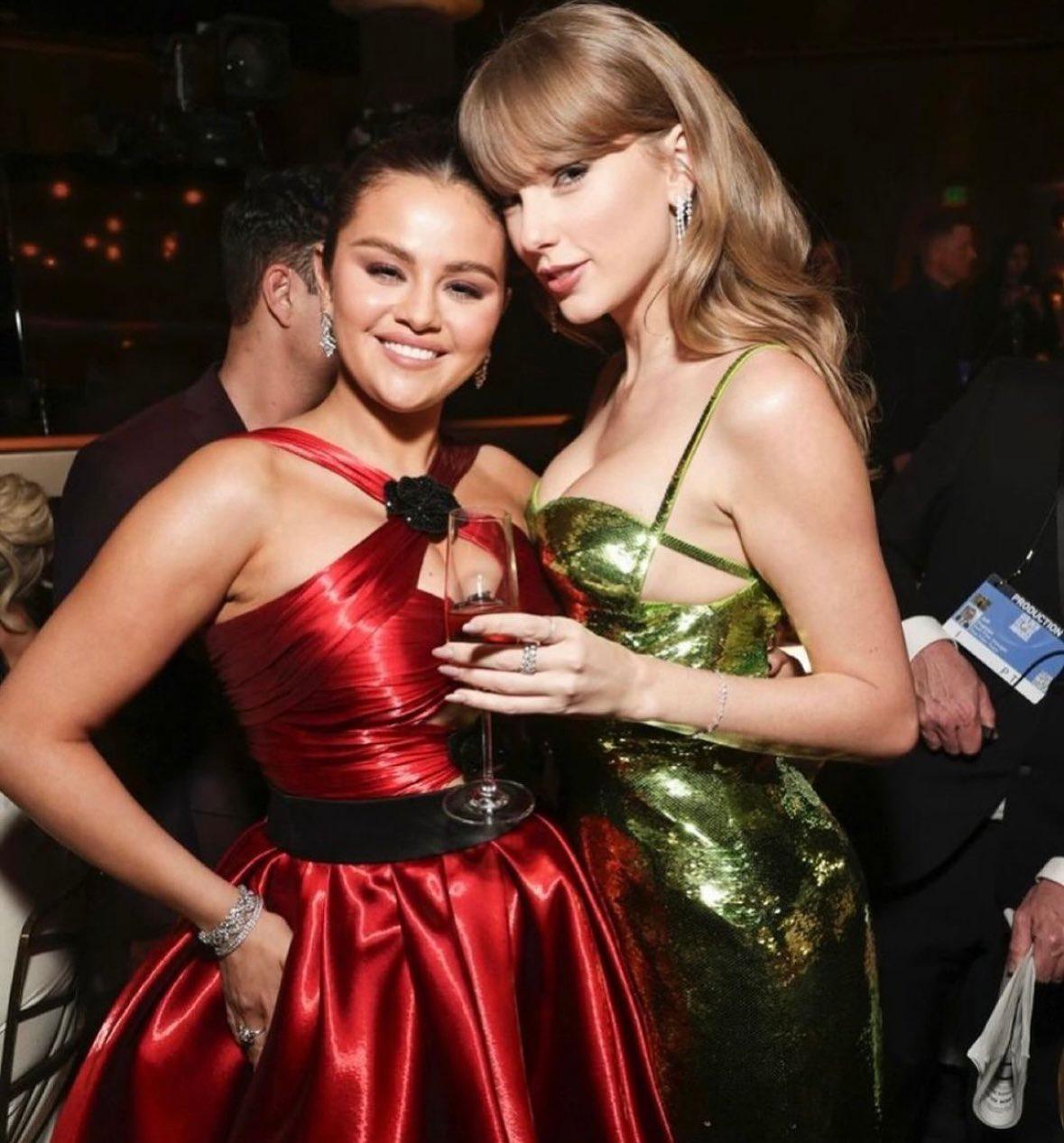 BFFs Taylor Swift and Selena Gomez posing together is always an iconic moment