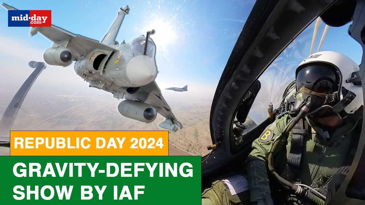 Republic Day 2024: Watch gravity-defying maneuvers by Indian Air Force aircrafts