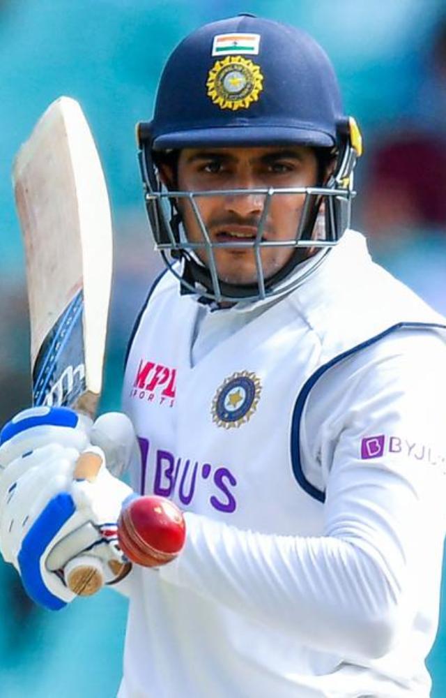 In December 2023, in the first test match against Proteas, Gill`s score was 2 in the first innings and 26 runs in the second innings