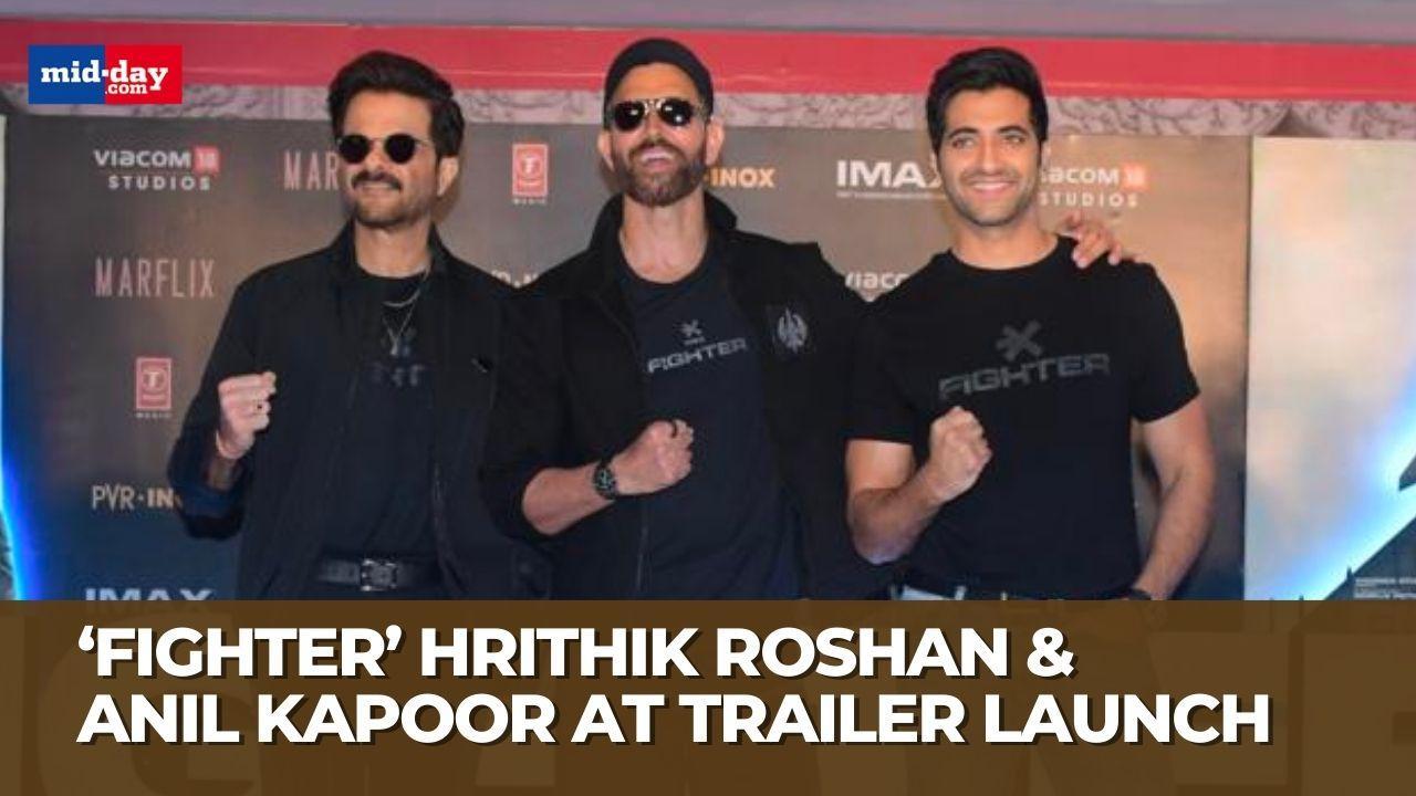 Fighter Trailer Launch: Watch the grand entry of Hrithik Roshan and Anil Kapoor