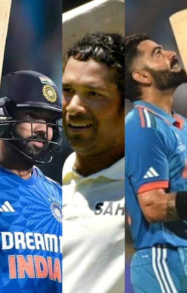 Indian trio rule the centuries list