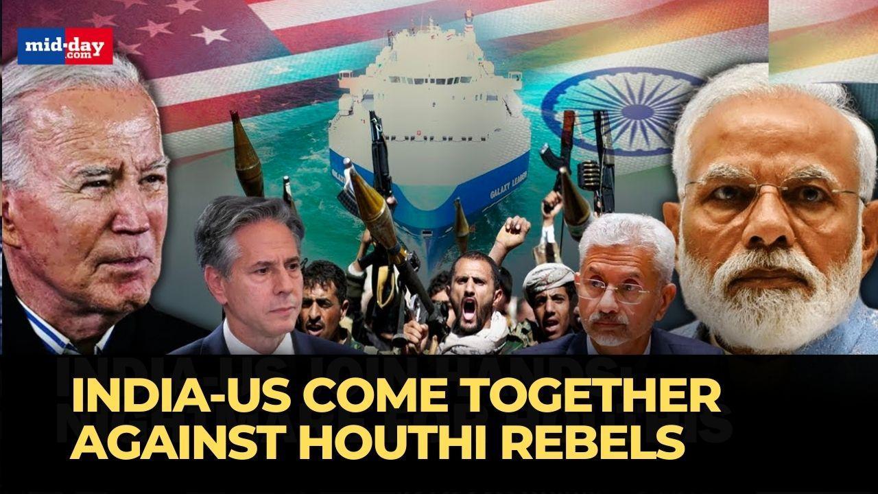 India-US join forces to retaliate against Houthi attacks in the Red Sea