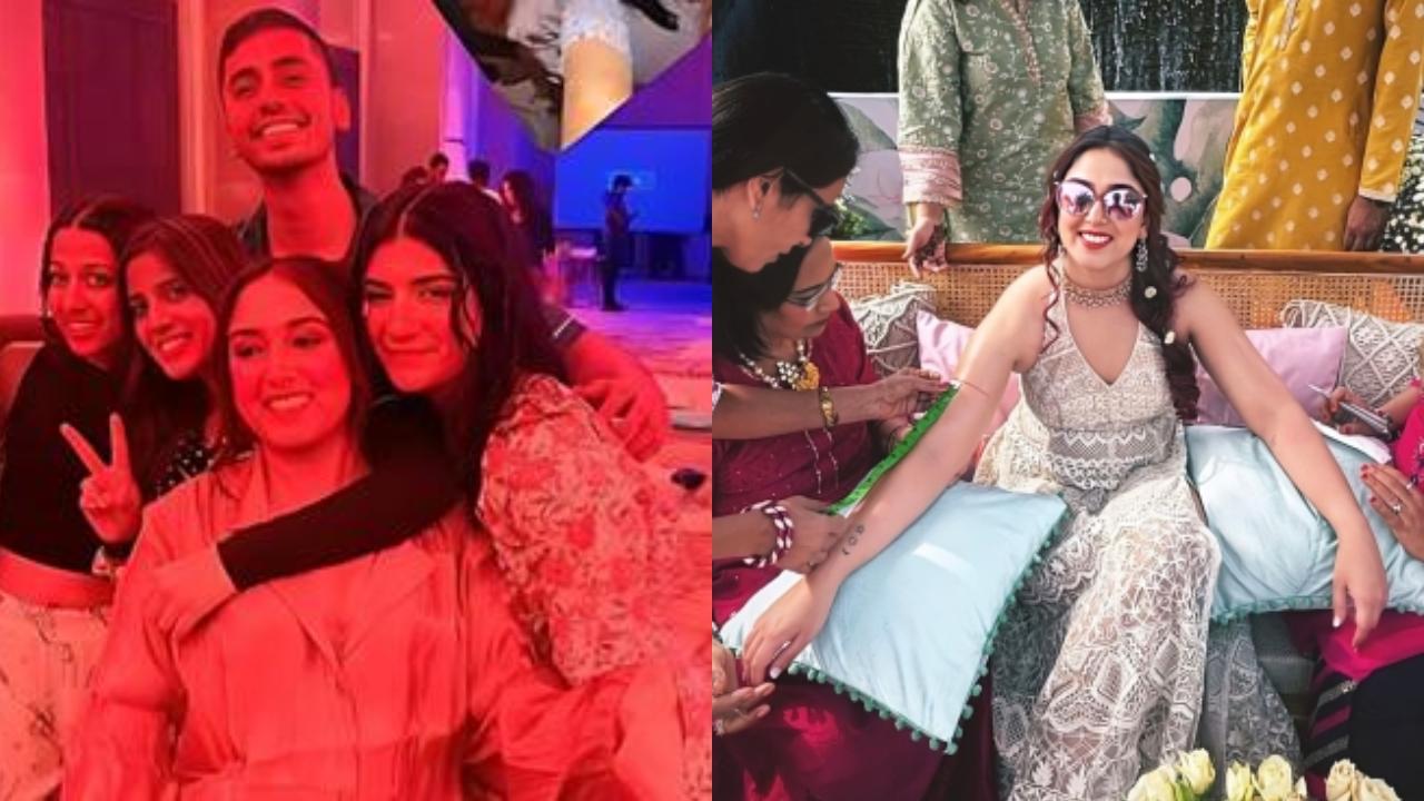 Inside Pics: Unseen pictures from Ira Khan-Nupur Shikhare's pyjama party!