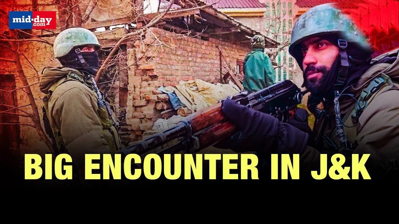 Jammu and Kashmir Encounter: Encounter between security forces and terrorists