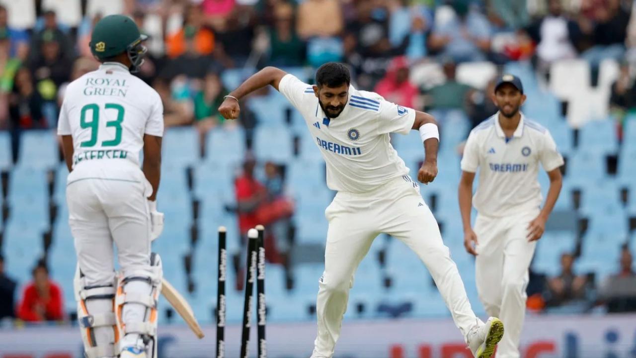 Jasprit Bumrah now has a total of 38 wickets in South Africa and is just behind Anil Kumble's 45 and Javagal Srinath's 43