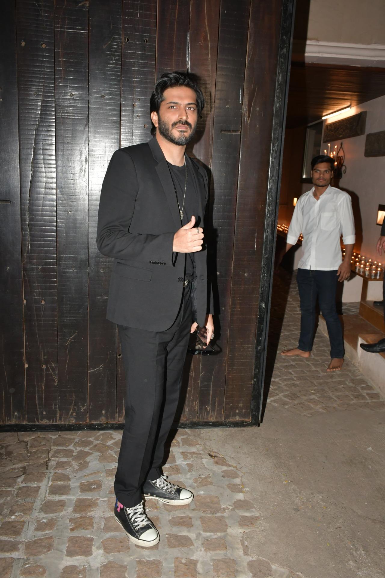 Anil Kapoor's son Harsh Varrdhan Kapoor also attended the party