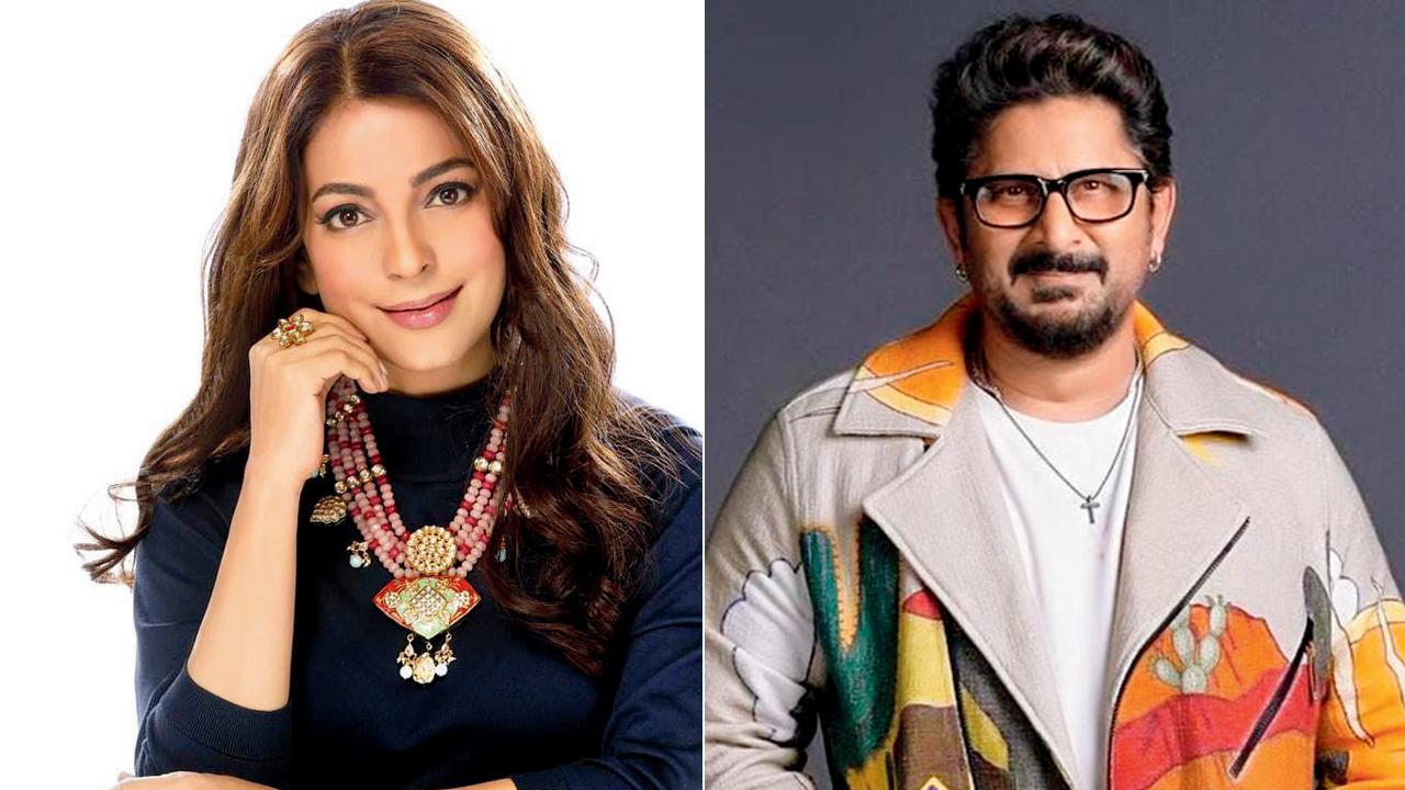 Juhi meets Arshad