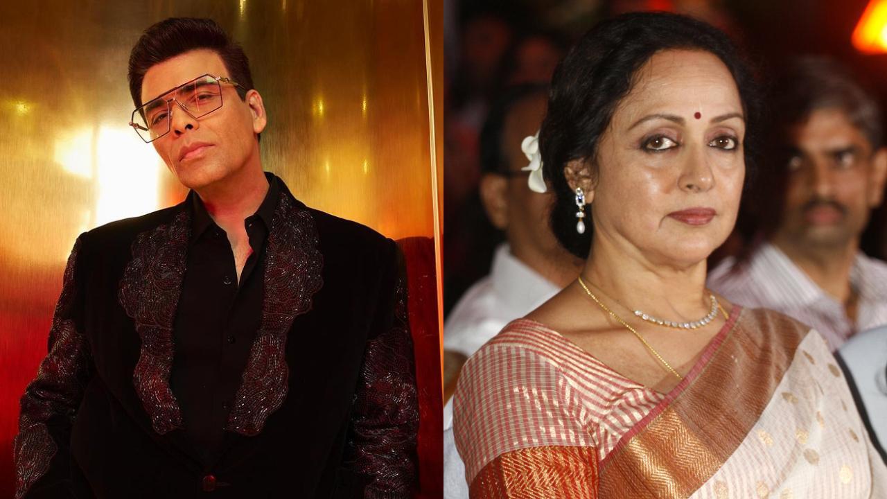 Koffee With Karan 8: Karan Johar reveals Hema Malini's reaction to being invited on the show with Jaya Bachchan