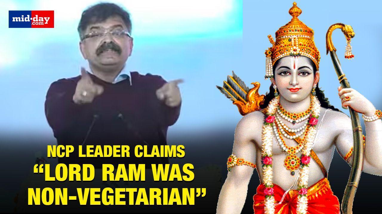 'Lord Ram was non-vegetarian' remark by NCP Leader creates huge controversy