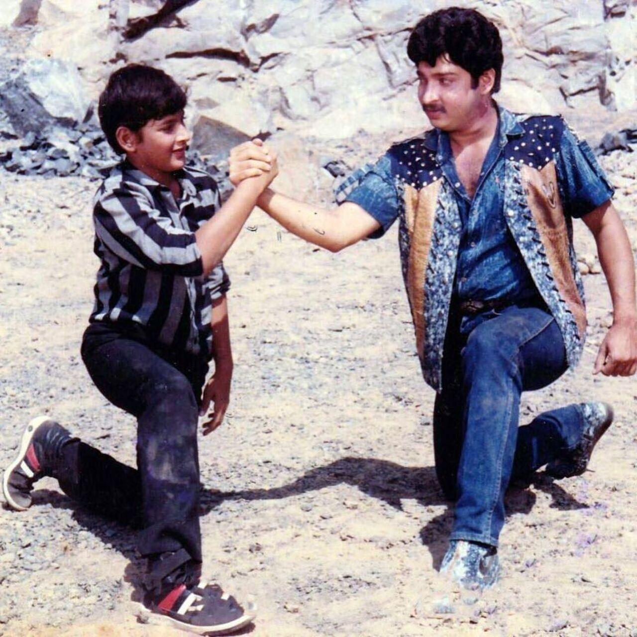 Mahesh Babu often walks down the memory lane. He has worked as a child artist on his late brother Ramesh's sets and often remembers the good old days