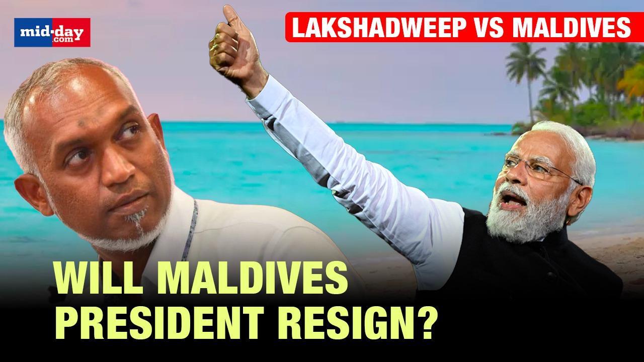 India-Maldives Row: Maldives opposition demands removal of President Md Muizzu