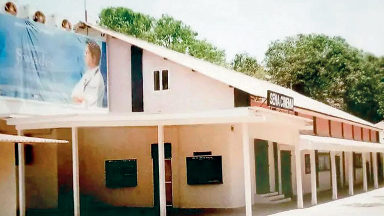 Renamed Defence, the theatre got its present name, Sena, in 2004. Pic courtesy/Swords and Shield, published by HQ M and G Area
