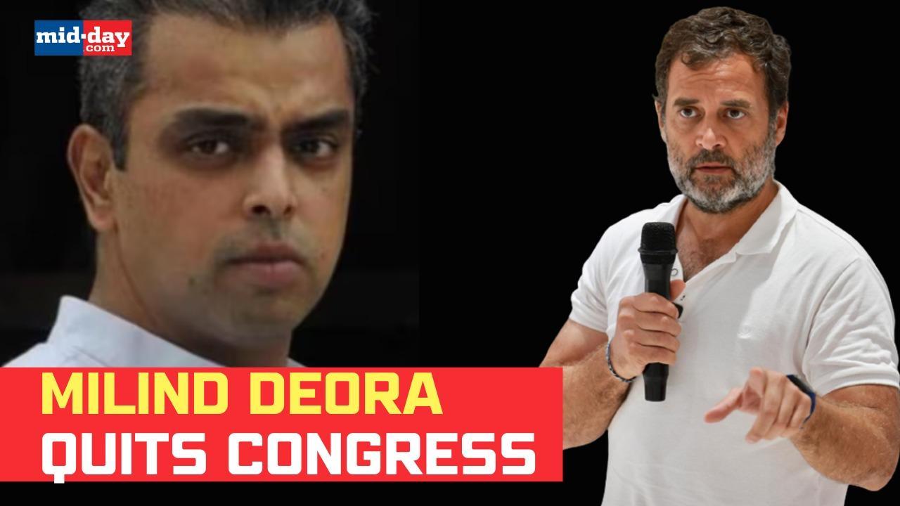 Milind Deora quits Congress ending '55-years relationship', to join Shiv Sena?