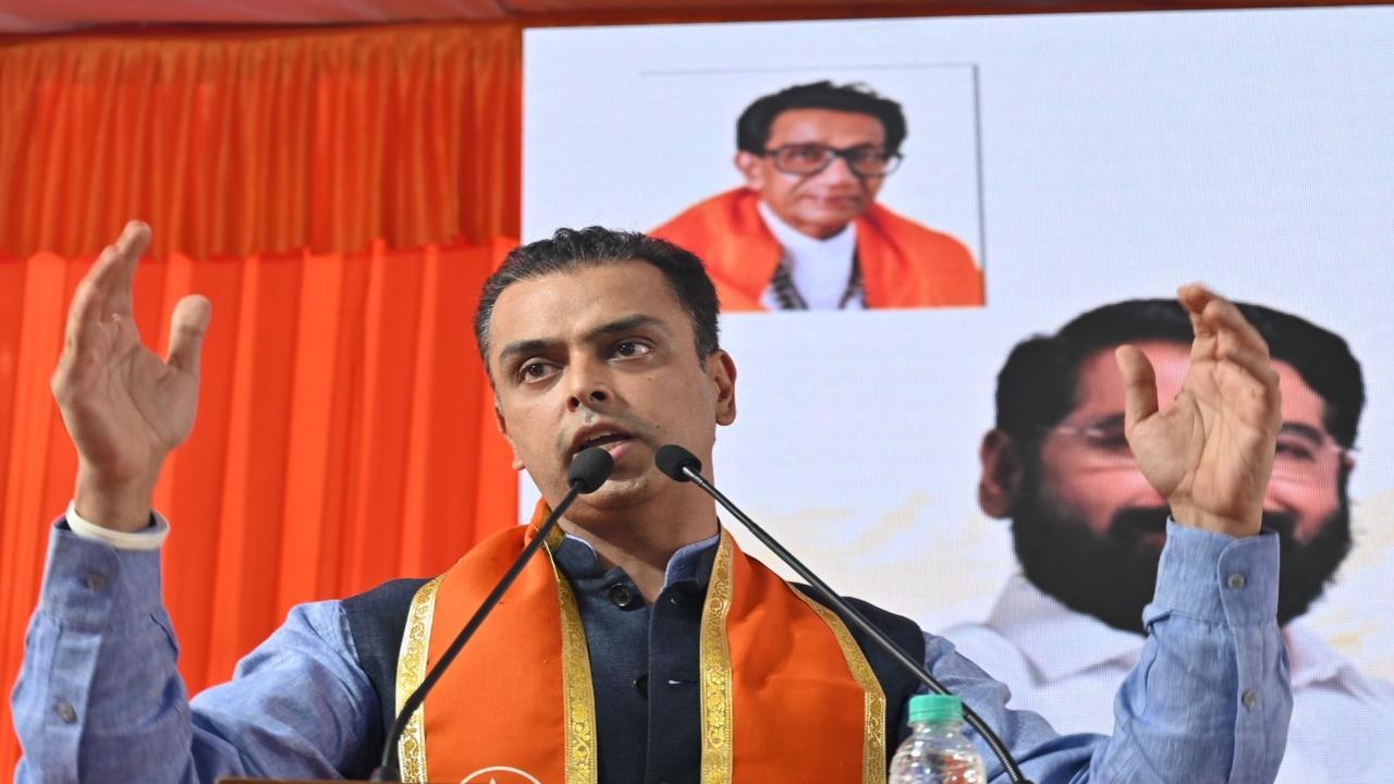 The former South Mumbai Lok Sabha MP joined the ruling party in a function in Varsha, the official residence of the chief minister, in the afternoon.