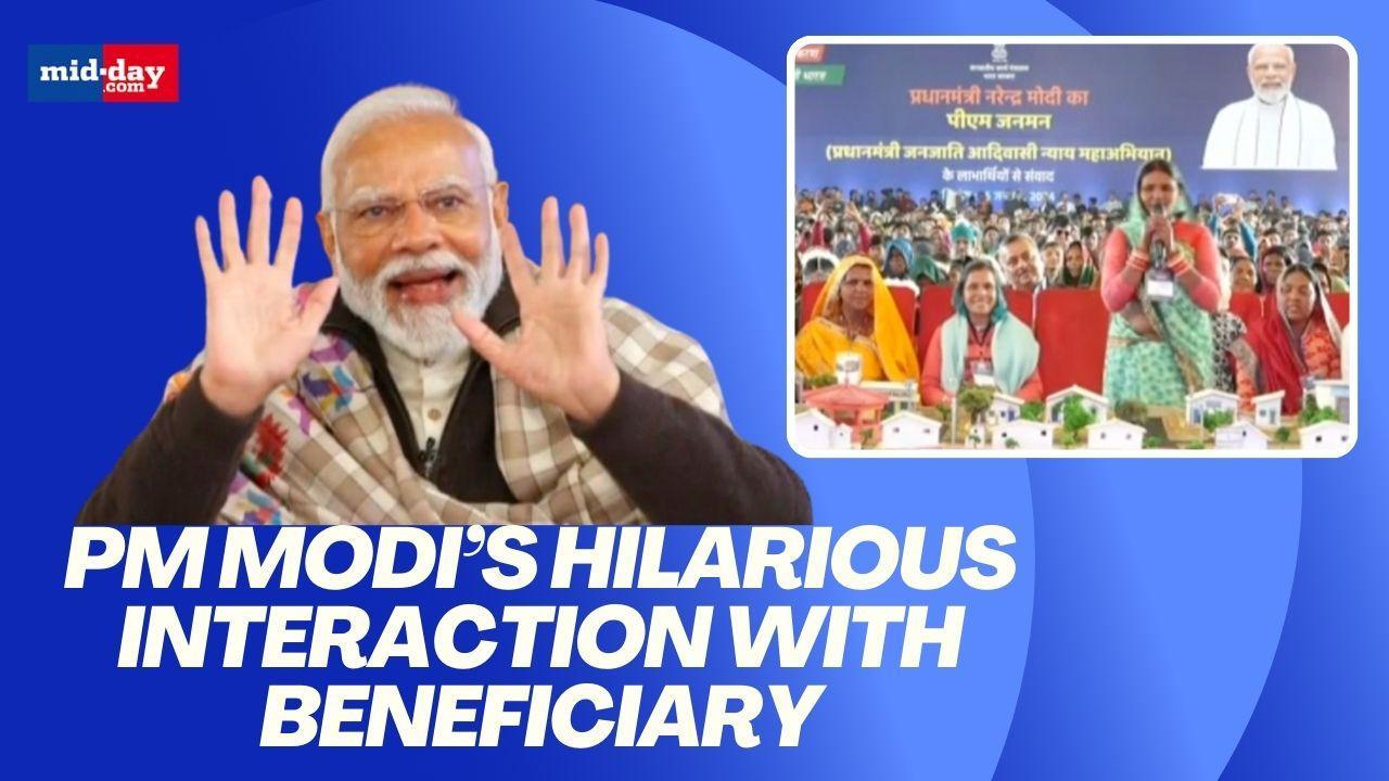 PM Modi’s hilarious interaction with Beneficiary will leave you in splits