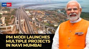  PM Modi in Navi Mumbai inaugurates multiple development projects