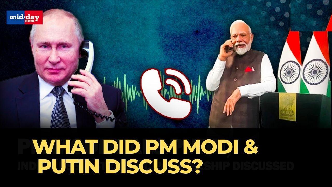 Modi-Putin Conversation: PM Modi dials Russian President Putin