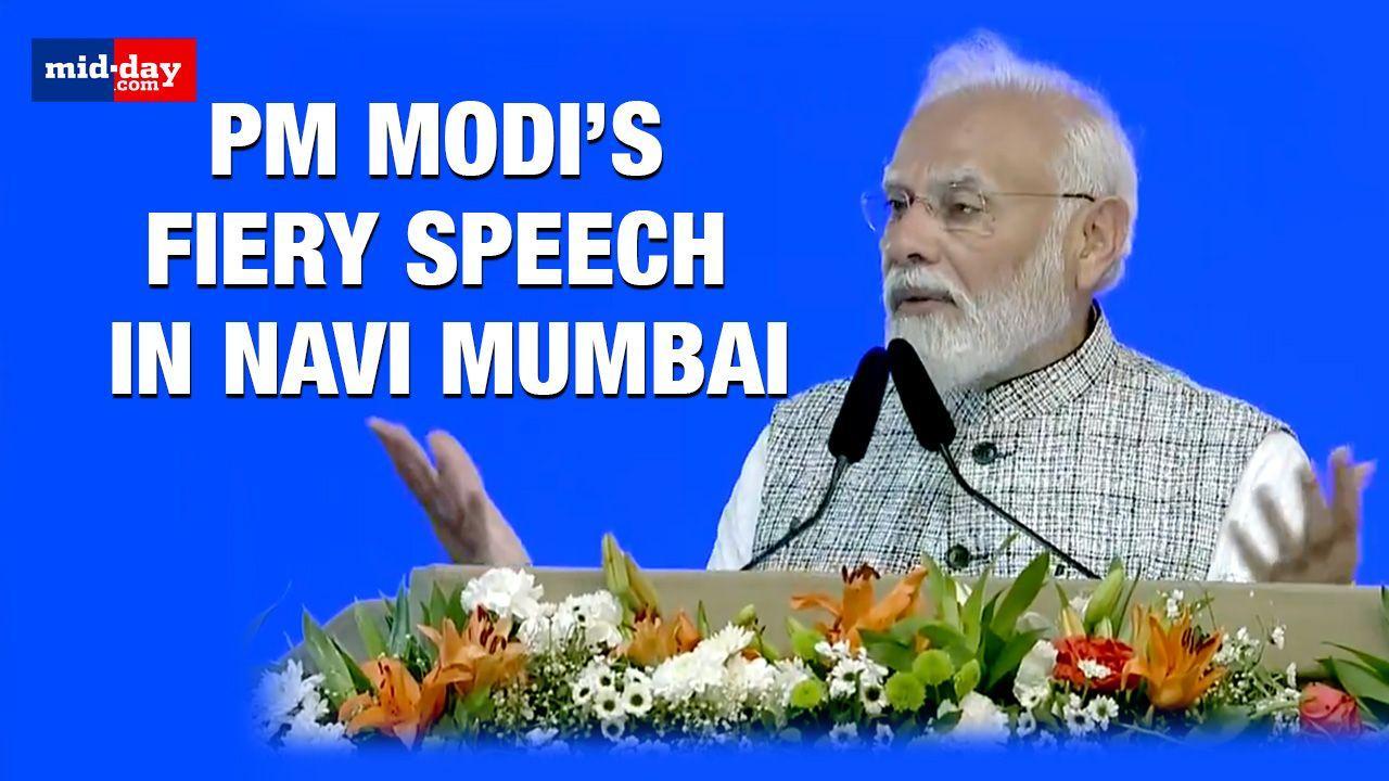  PM Modi in Navi Mumbai says ‘Atal Setu’ a picture of developed India