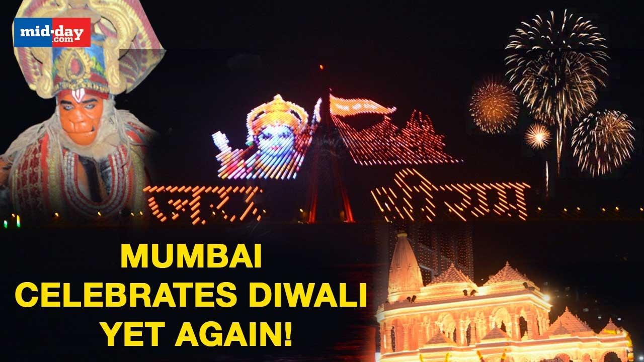Ayodhya Ram Mandir Inauguration: Mumbai lights diya, Eknath Shinde leads rally