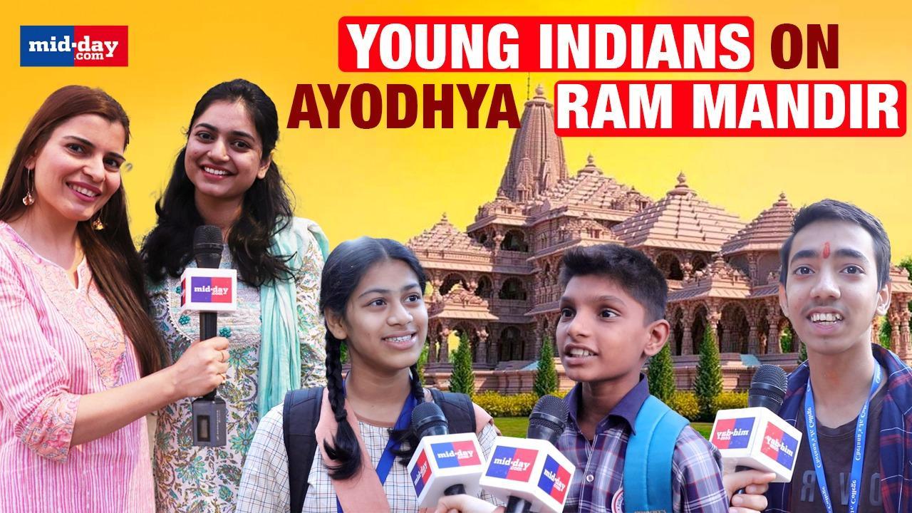 What do young Mumbaikars think about Ayodhya Ram Mandir? Watch this video
