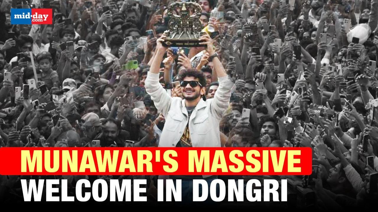Bigg Boss 17 Winner: Munawar Faruqui Receives Massive Welcome In Dongri