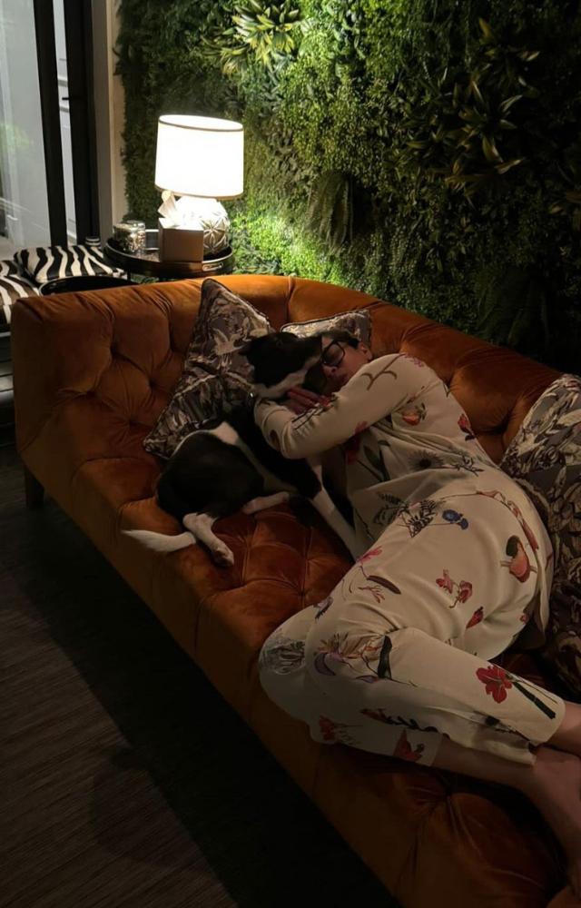 Namrata`s Instagram is a mix of her personal and professional life 
