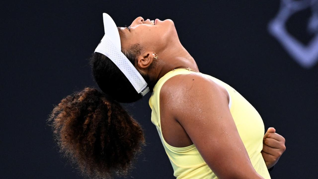 'Super nervous' Naomi Osaka wins comeback match at Brisbane International