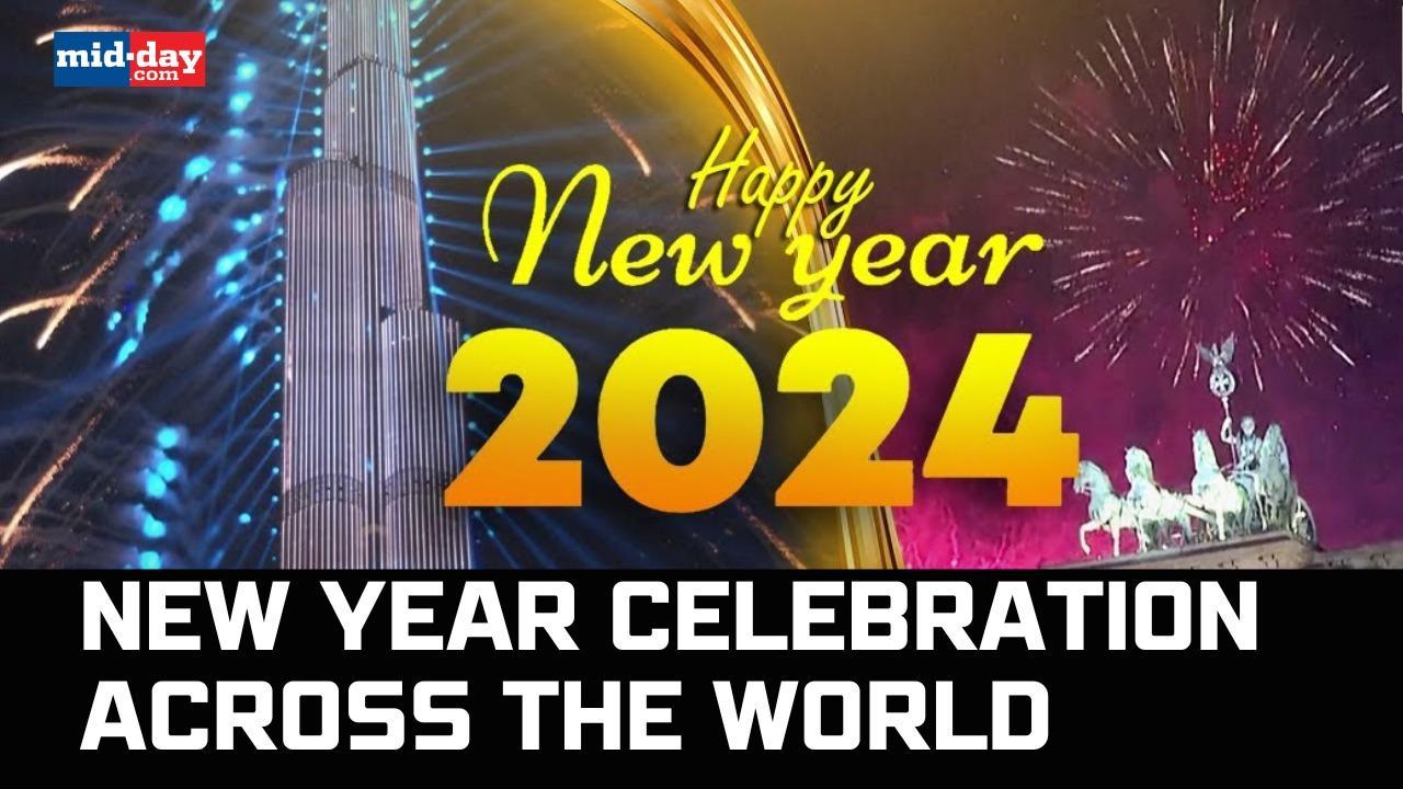 New Year 2024: Watch New Year celebrations across the world as skies light up