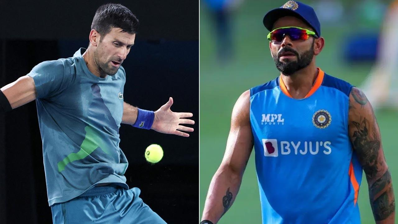 Tennis legend Novak Djokovic opens up on his bond with India's cricketing star Virat Kohli