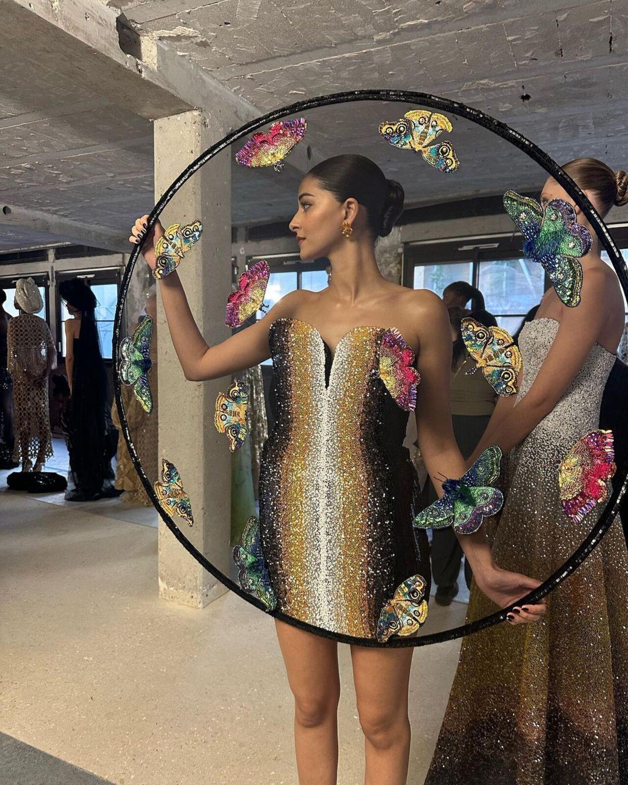 Ananya Panday made her international runway debut at the Paris Haute-Couture Spring/Summer 2024 Fashion Week recently