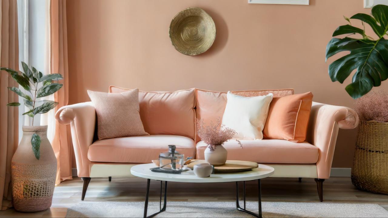 Redesigning your home? Five ways to incorporate Peach Fuzz in your home decor