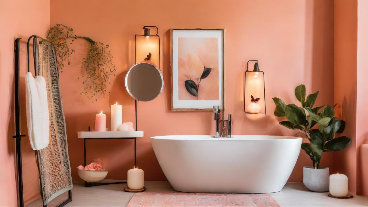 One can also use Peach Fuzz in kitchen or bathroom tiling or decorative items like vases, lampshades or even artwork. Although these items may be small, some of these items can completely change the way your room can look.  