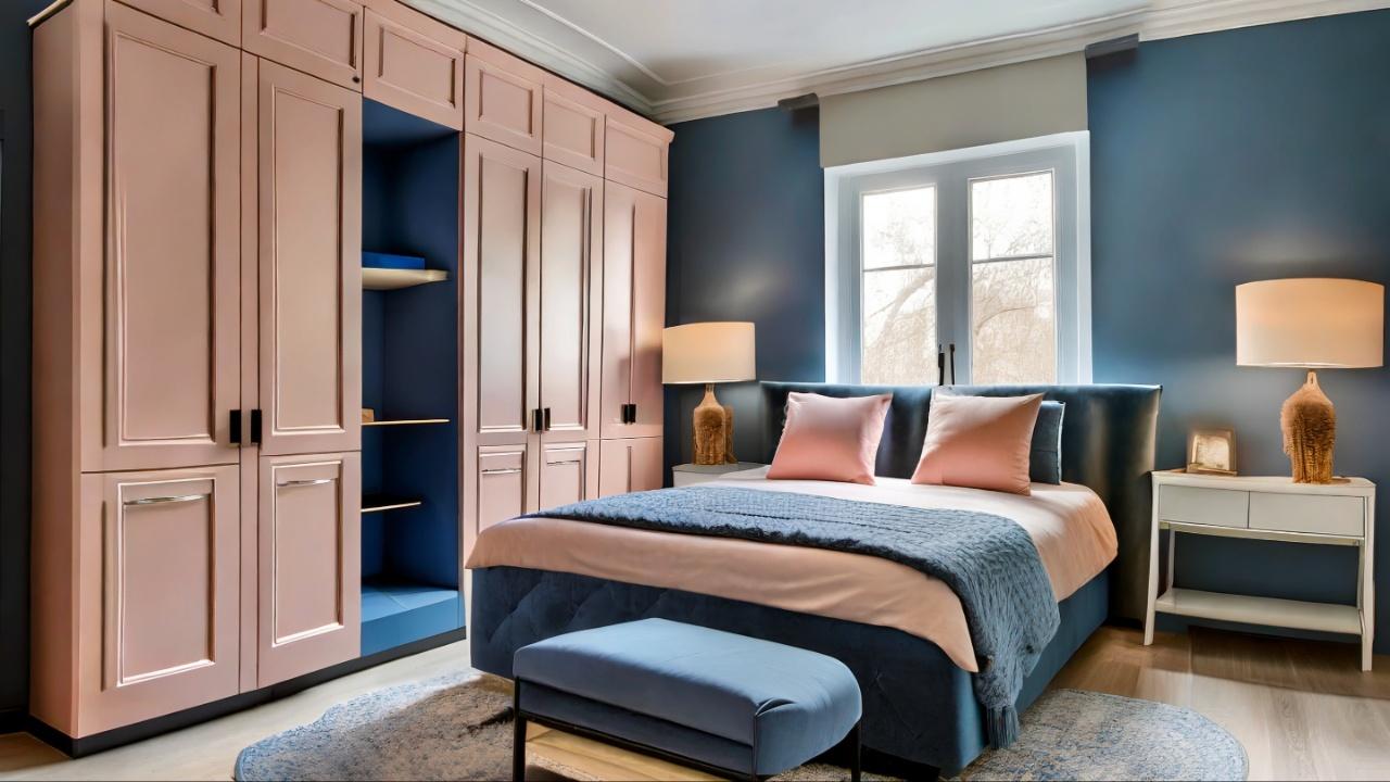 You can also incorporate open shelving or even cabinets. If you have open shelving or glass cabinets, use Peach Fuzz-colored items to display and add visual interest to functional spaces. 