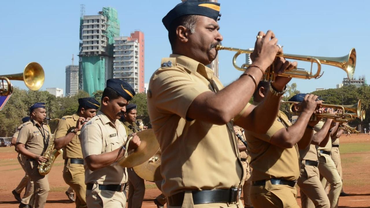 IN PHOTOS: Mumbai Police conducts dress rehearsals ahead Republic day parade