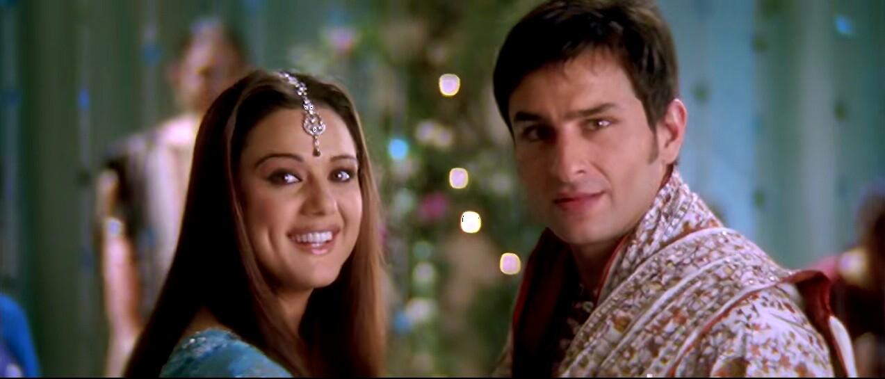 Preity Zinta's bubbly charm mixed with Saif Ali Khan's boy-next-door appeal was a winning combo in movies like Salaam Namaste and Kal Ho Naa Ho. They just clicked so well on screen!