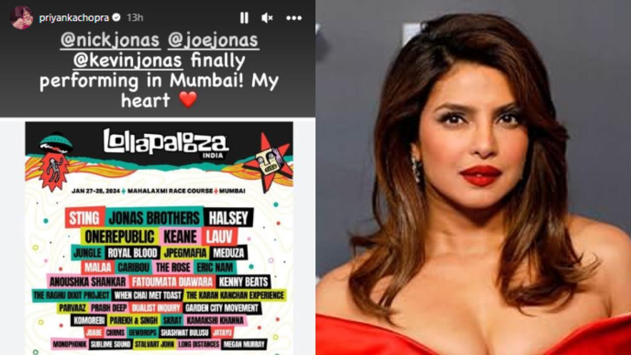 Priyanka Chopra roots for hubby Nick Jonas ahead of Lollapalooza 2024