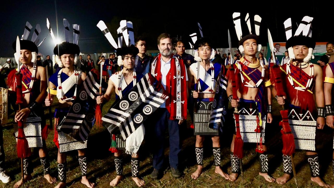 After travelling almost 180 km from Khuzama village in Kohima district to Mokokchung by road, Rahul Gandhi said he observed the bumpy road condition and the erratic power supply