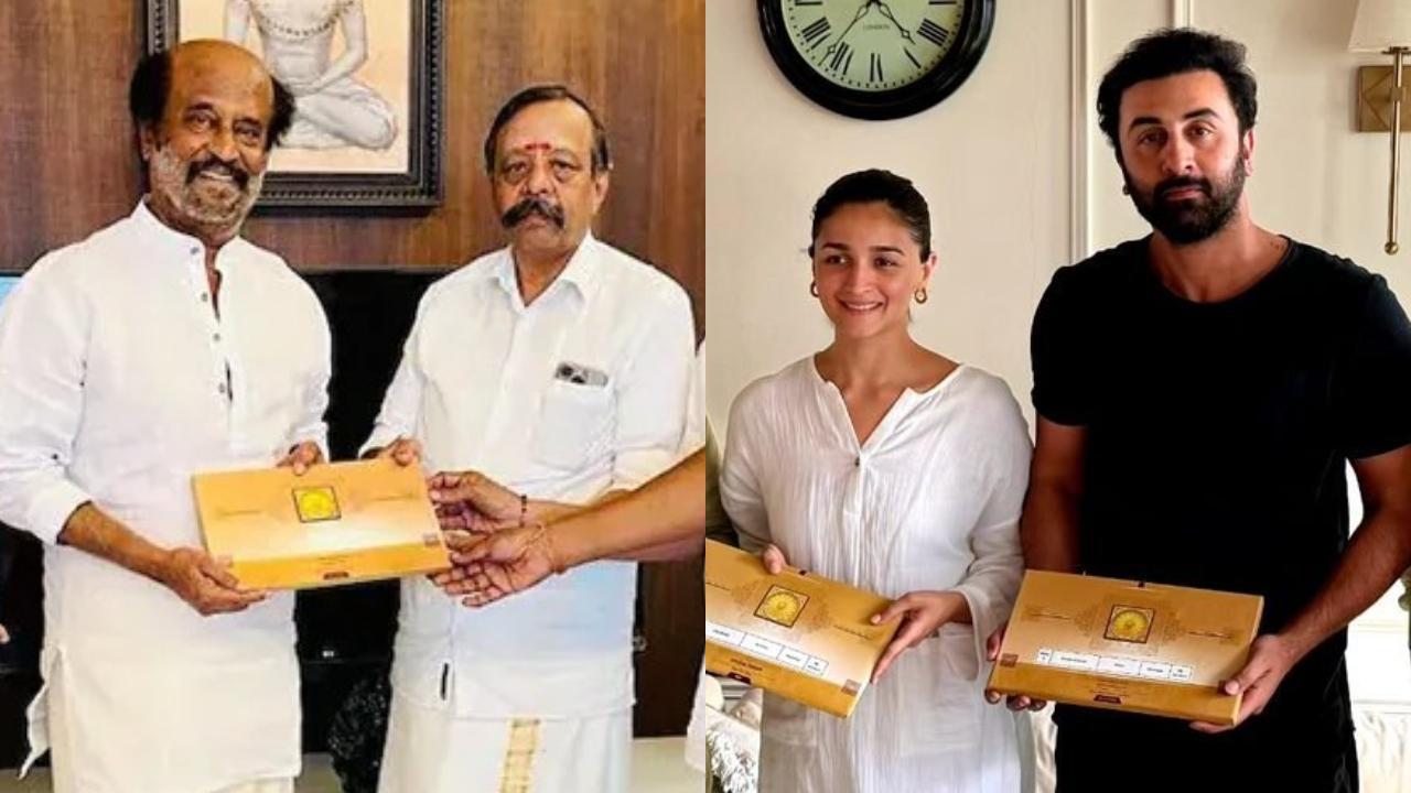 Rajinikanth, Alia Bhatt, Ranbir Kapoor receive invitation